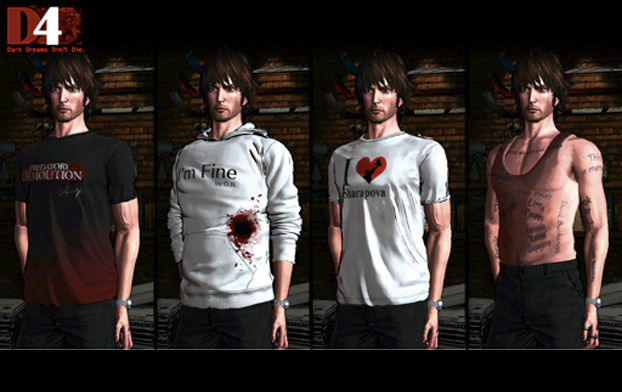 D4: Dark Dreams Don’t Die - SWERY's Choice Costume Set - 4 Bottles of Tequila